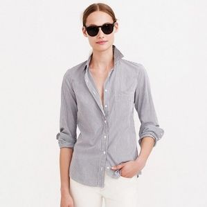 J.Crew Boy Shirt in Skinny Stripe New Without Tags